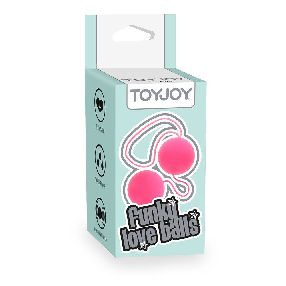 ToyJoy Funky Fun Toys Funky Love Balls Rosa