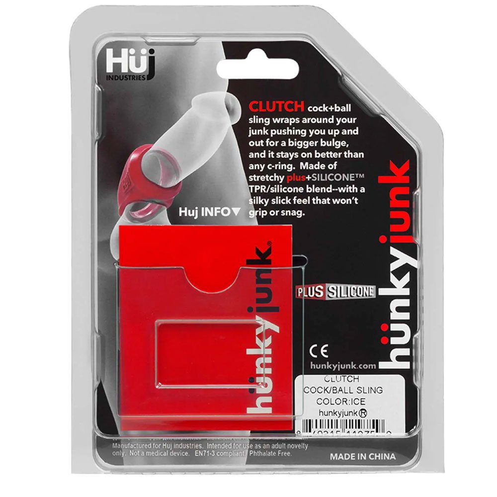 Hünkyjunk Clutch Cock & Ball Sling - Black Tar