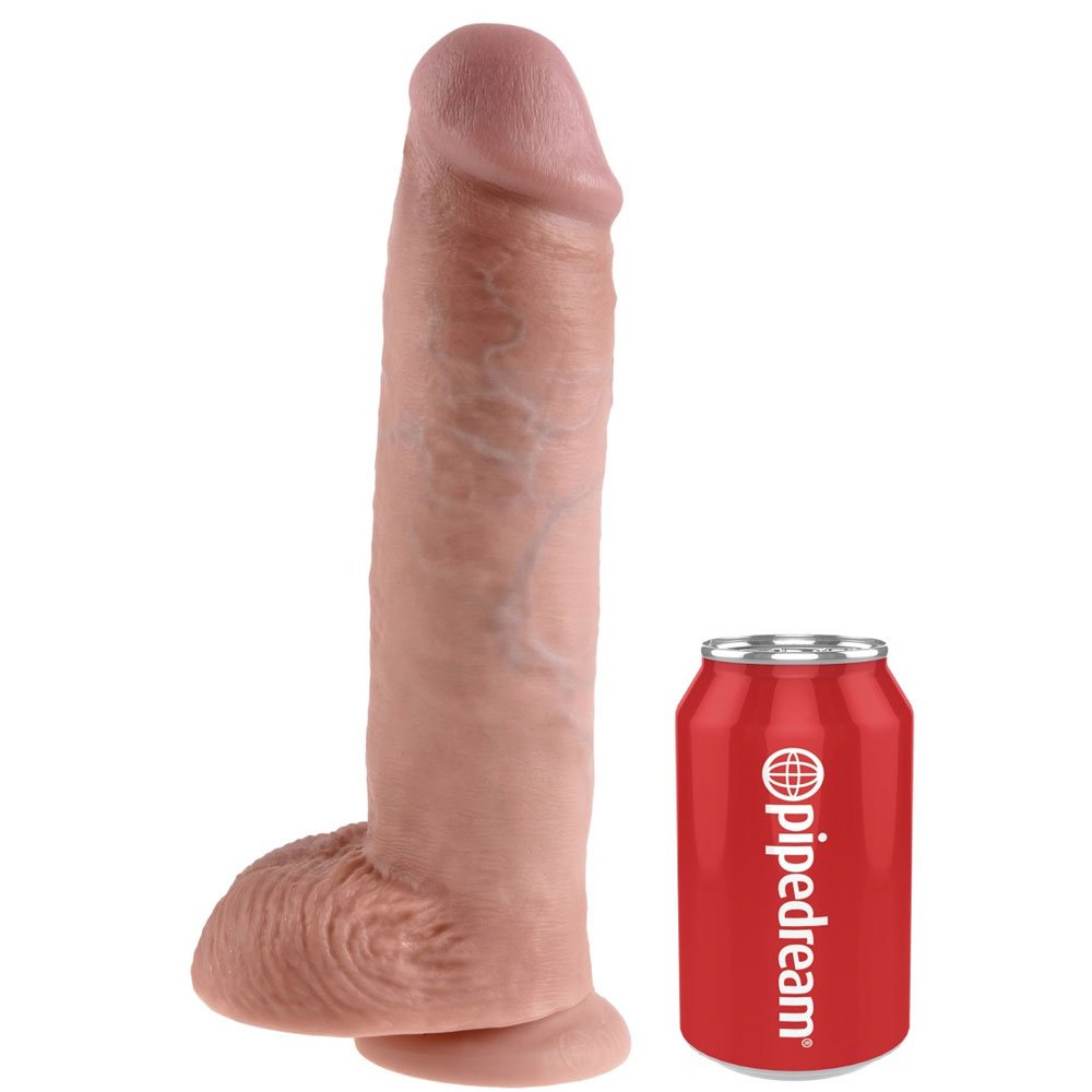 Pipedream King Cock - 11' Cock with Balls Flesh
