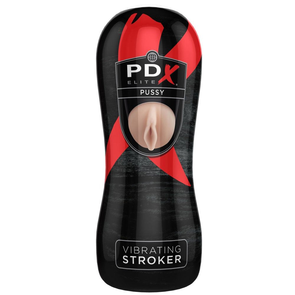 Pipedream PDX Elite - Vibrating Pussy Stroker