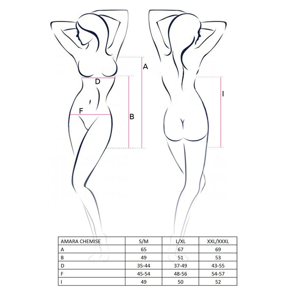 Babydoll AMARA Bianco - Taglia S/M