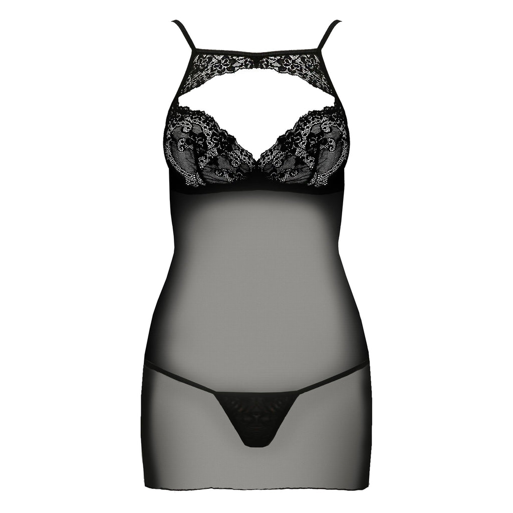 Babydoll VERONIQUE Nero - Taglia L/XL
