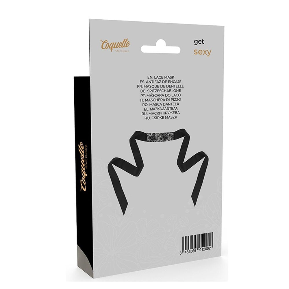 Nastro occhi in pizzo nero