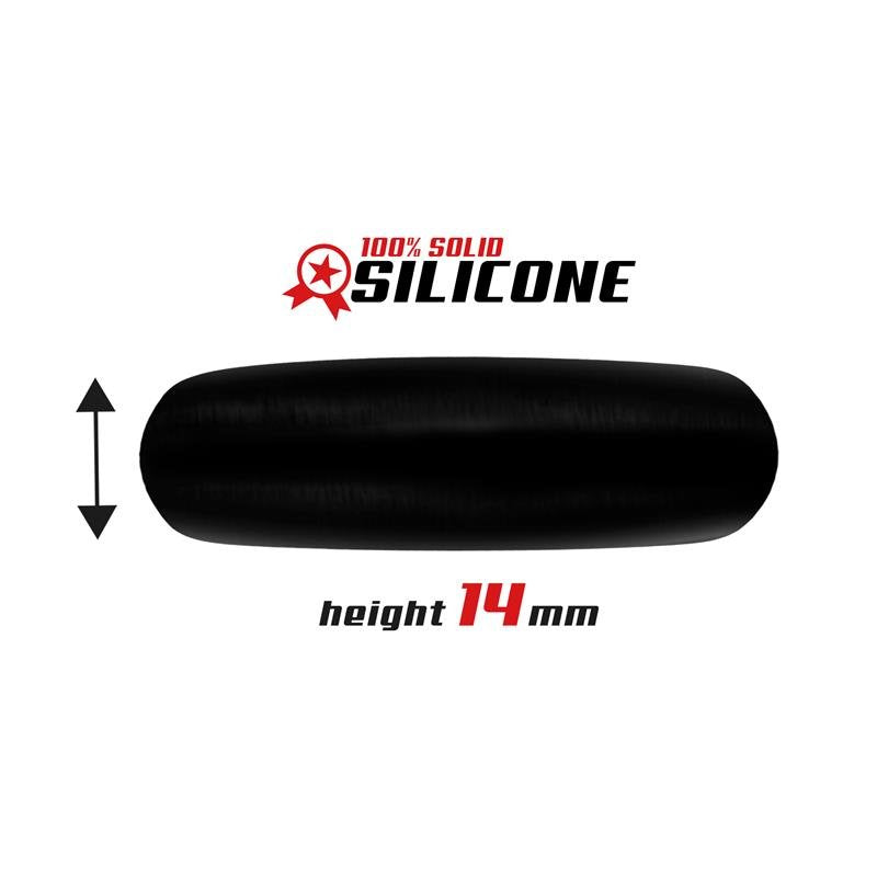 BEAST RINGS Anello per il pene in silicone solido 5 cm Nero