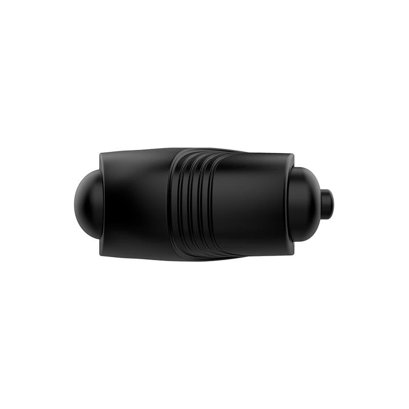 LATETOBED Romeri Ring + Proiettile Vibrante in Silicone Nero