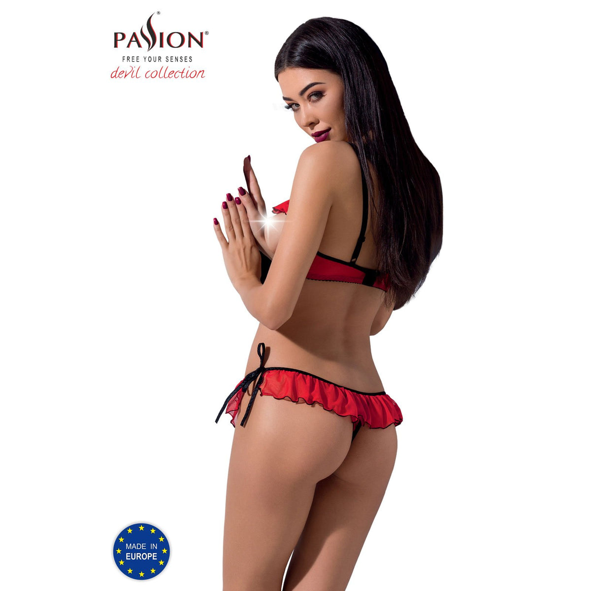 Completino CHERRY Rosso - Taglia S/M