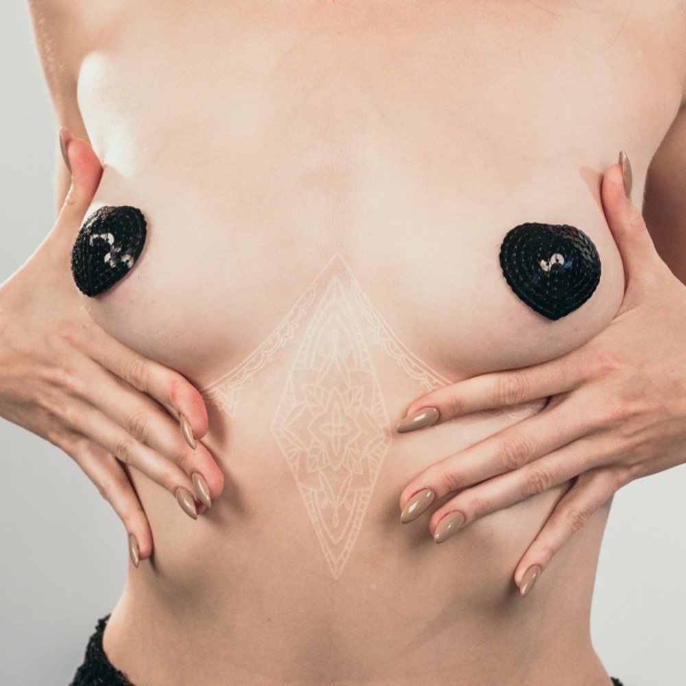 Pasties Burlesque Rand Black