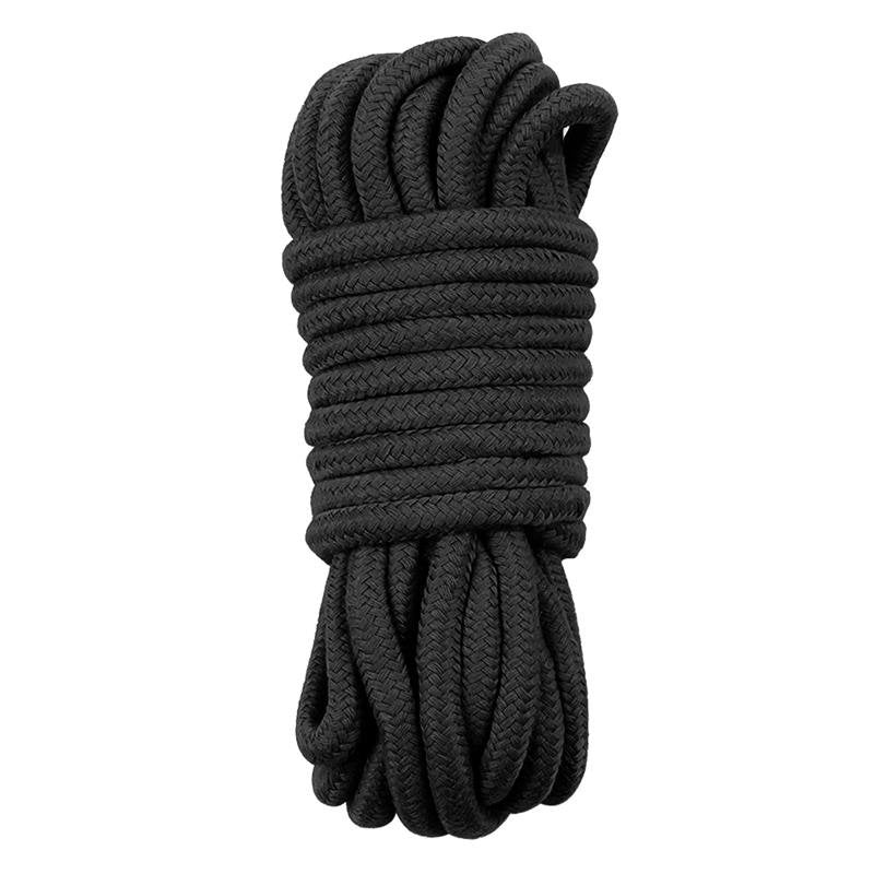 LOVETOY Bondage con corda morbida nera