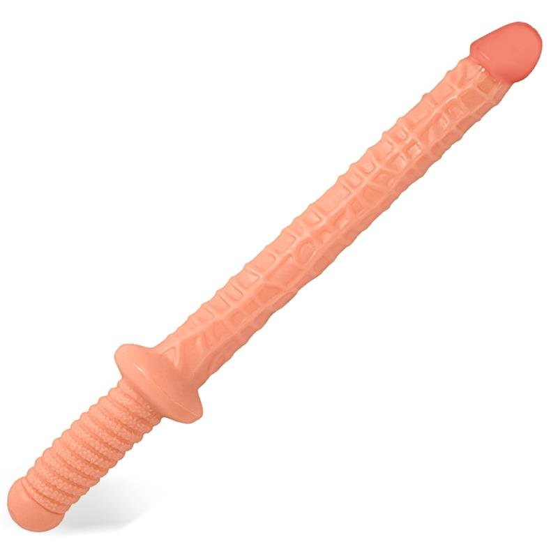 MAX & CO Blade Dildo realistico a forma di spada 18,5" color carne