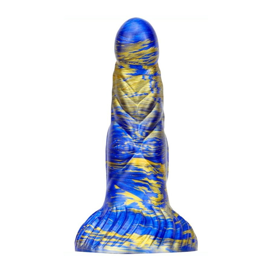 Dildo Fantasy Nirp 19 x 5,3 cm Blu-Oro