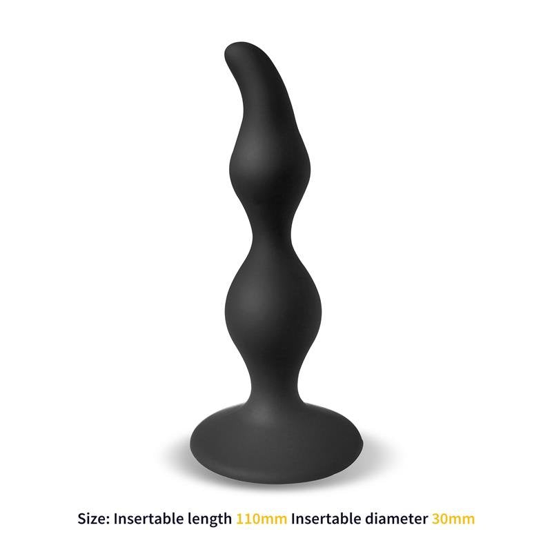 AFTERDARK Dilamic Butt Plug in silicone 11 cm x 3 cm