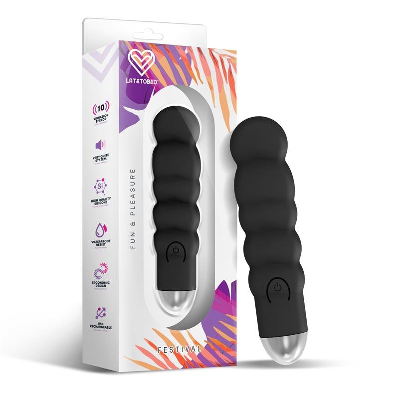 FESTIVAL Ewon Stimolatore 10 Velocità Nero