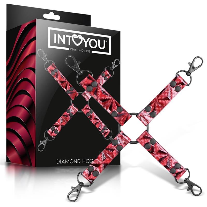 LINEA DIAMANTE Hog Tie Diamond Pelle Vegana