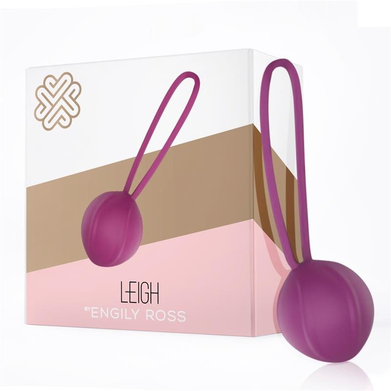 ENGILY ROSS Leigh Palline di Kegel in Silicone Viola