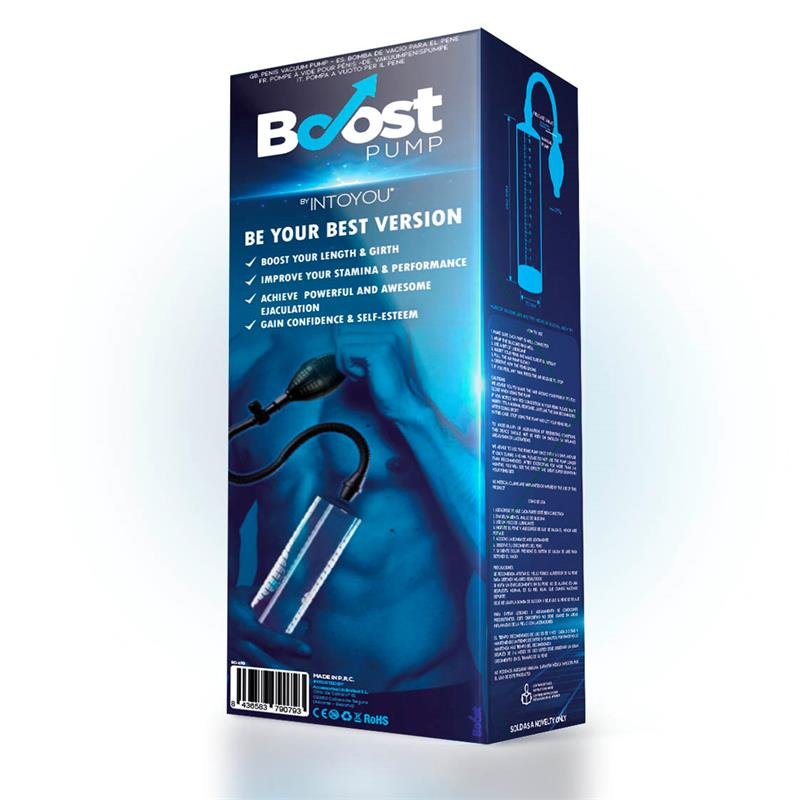 BOOST PUMPS Pompa per pene manuale PSX04 Crystal