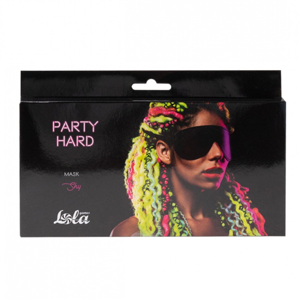 Mask Party Hard Shy Black