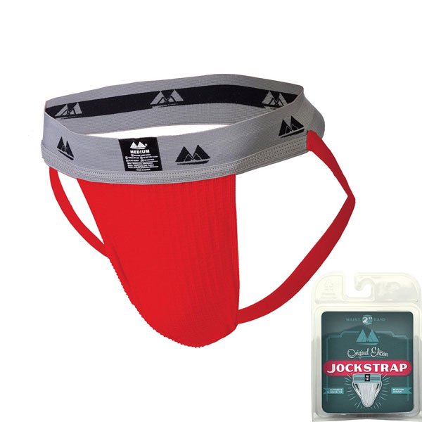 Original Jock Collection - 2" Red / Grey - M