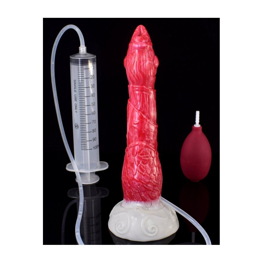 Dildo eiaculatore Monster Finn Uhr 22 x 4,8 cm