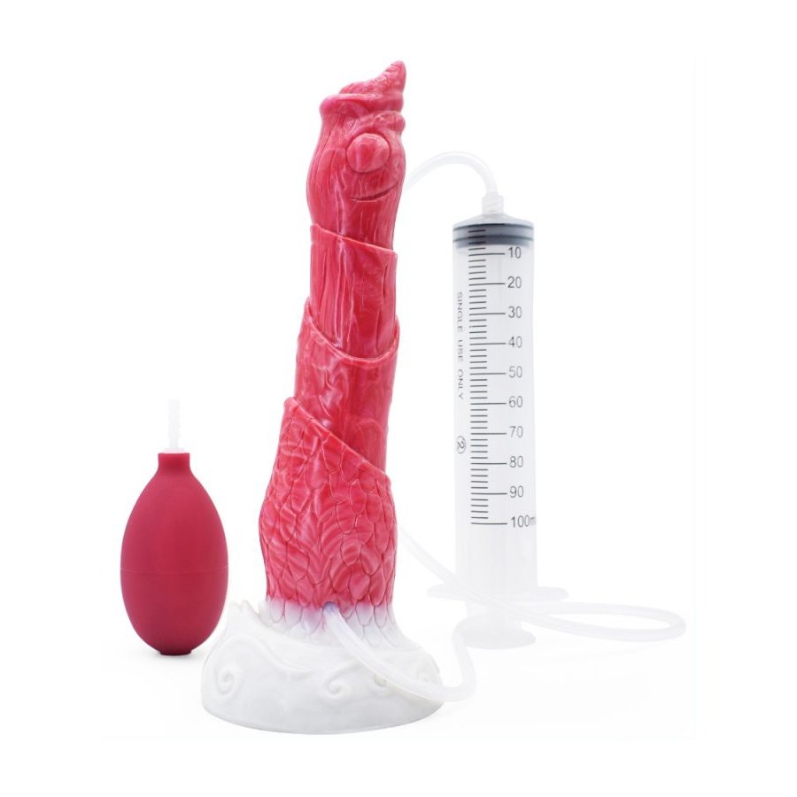 Dildo eiaculatore Monster Finn Uhr 22 x 4,8 cm