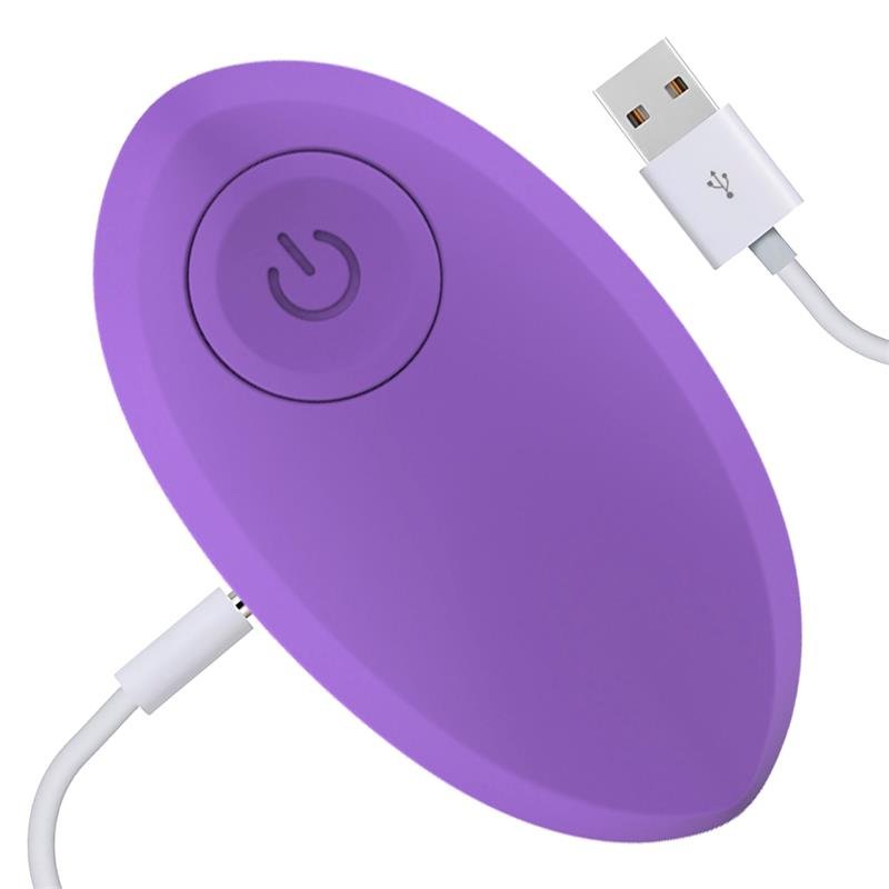 INTOYOU Uovo Vibrante con Telecomando Odise USB Silicone Viola