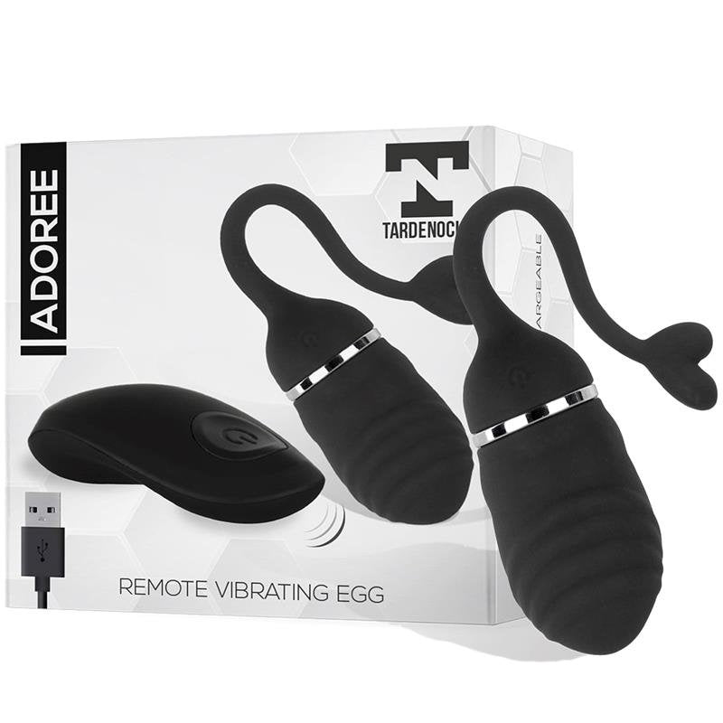 TARDENOCHE Adoree Uovo Vibrante USB Telecomando USB Silicone