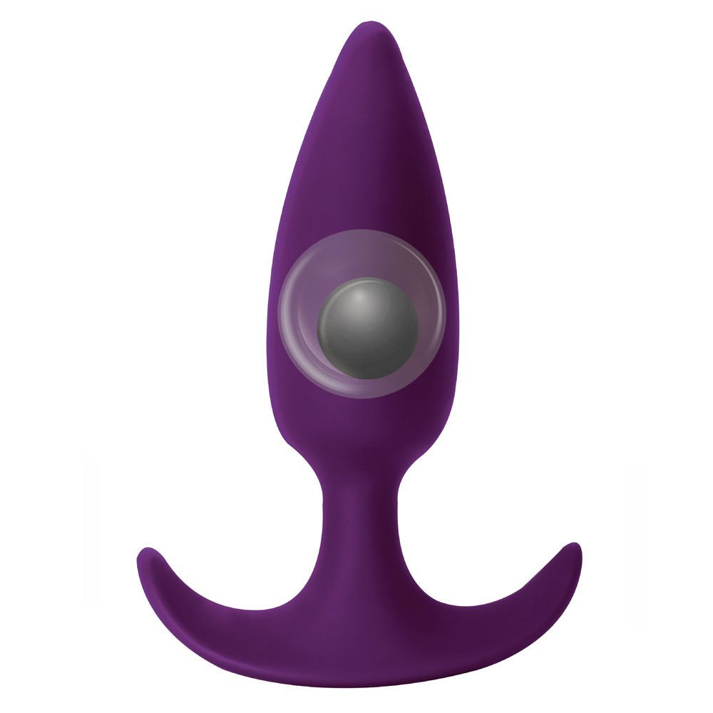 Plug anale con baricentro fuori posto Spice it up Delight Ultraviolet