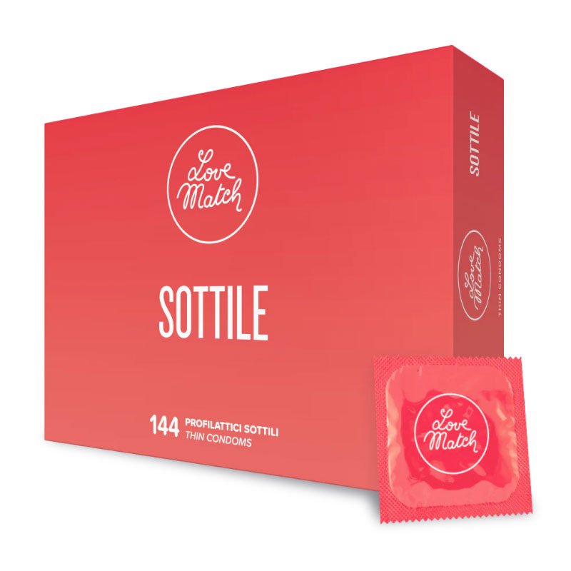 Love Match Condoms Sottile (Thin) 144pcs