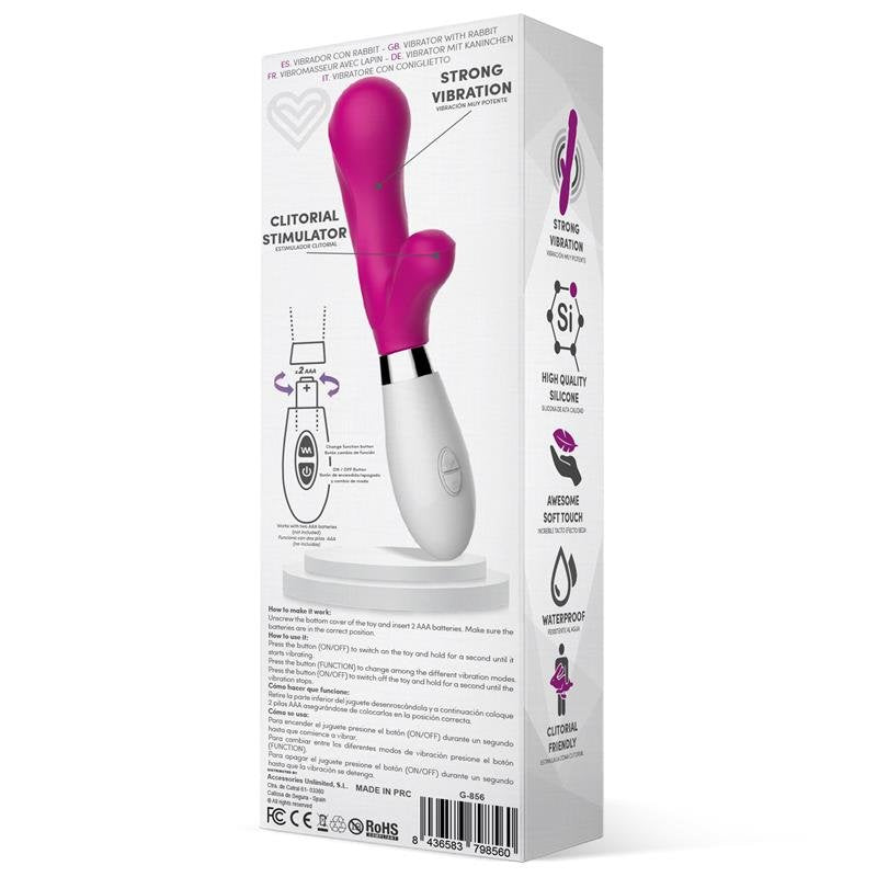 LATETOBED Maverdick Vibratore in silicone rosa