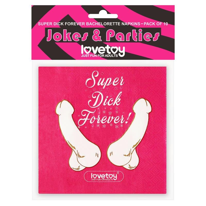 Tovaglioli di carta per feste LOVETOY, confezione da 10
