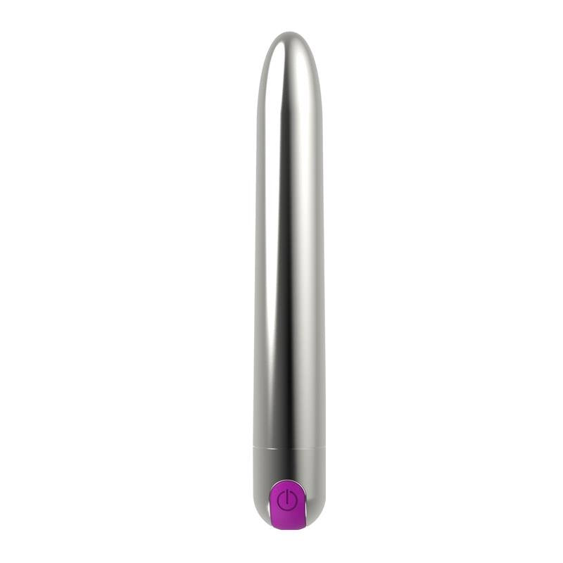LATETOBED Renee Vibe 10 Funzioni Vibranti 18,5 cm USB Argento