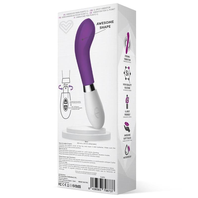 LATETOBED Benty Vibe Silicone Viola